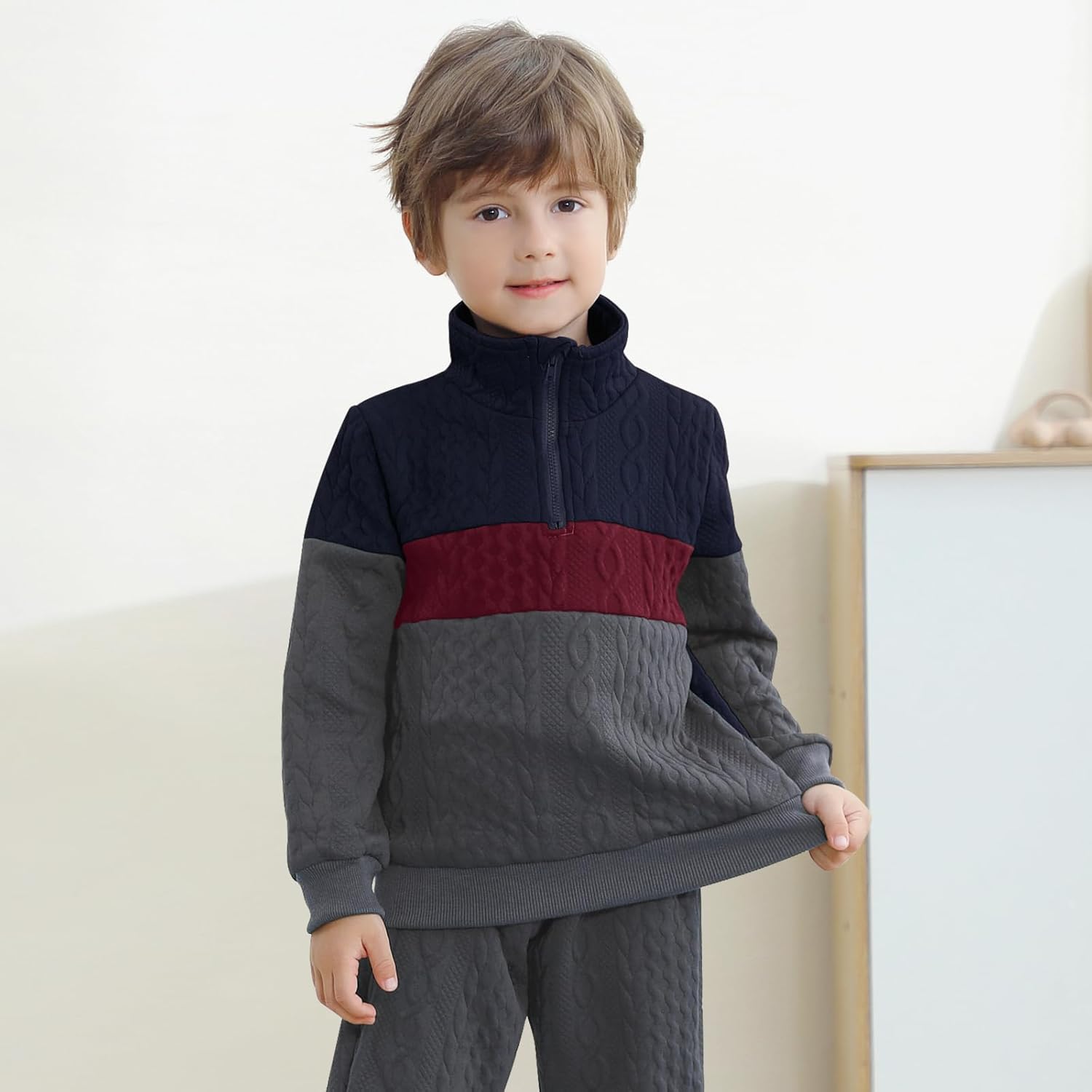 Neutocd Toddler Boys Fall Winter Outfit