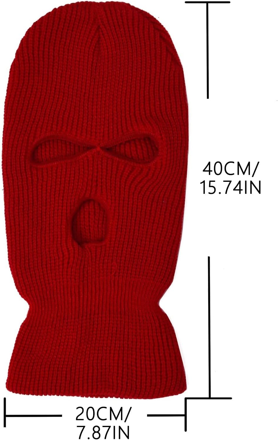 3-Hole Ski Balaclava Mask