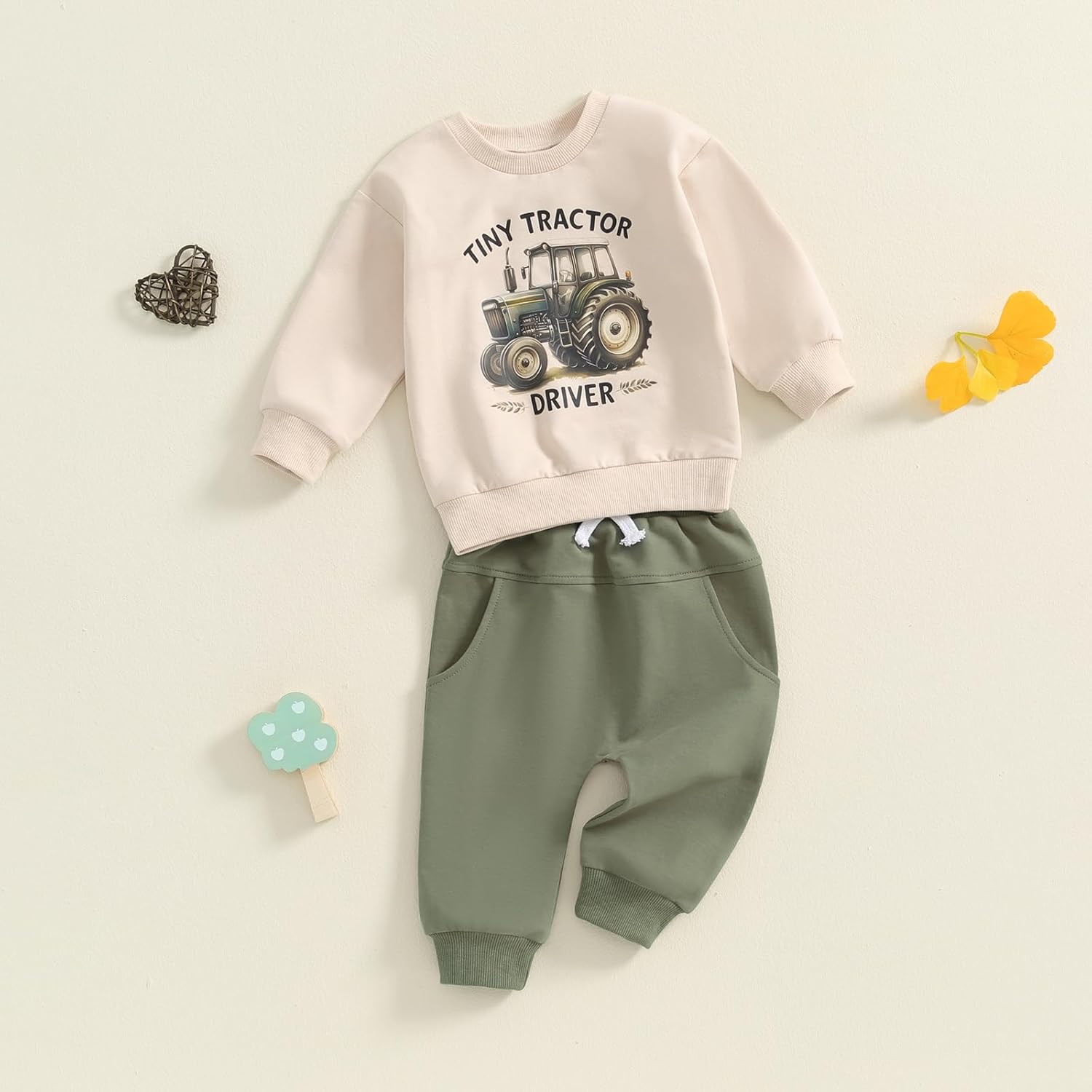 Cozy Toddler Boys Fall Winter Set
