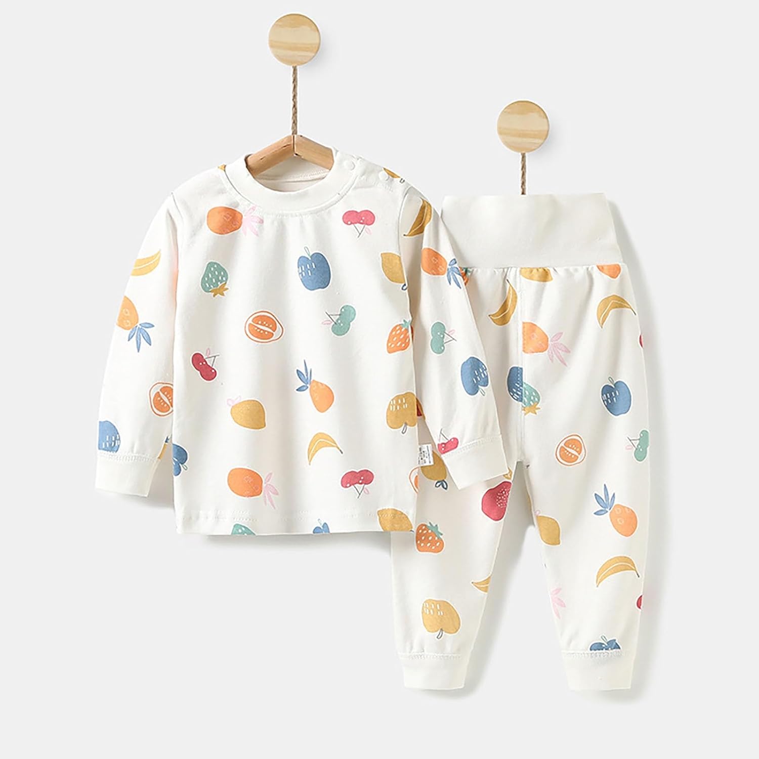 Elephant Housewear Set Stretch Pullover Top Pants for Toddler