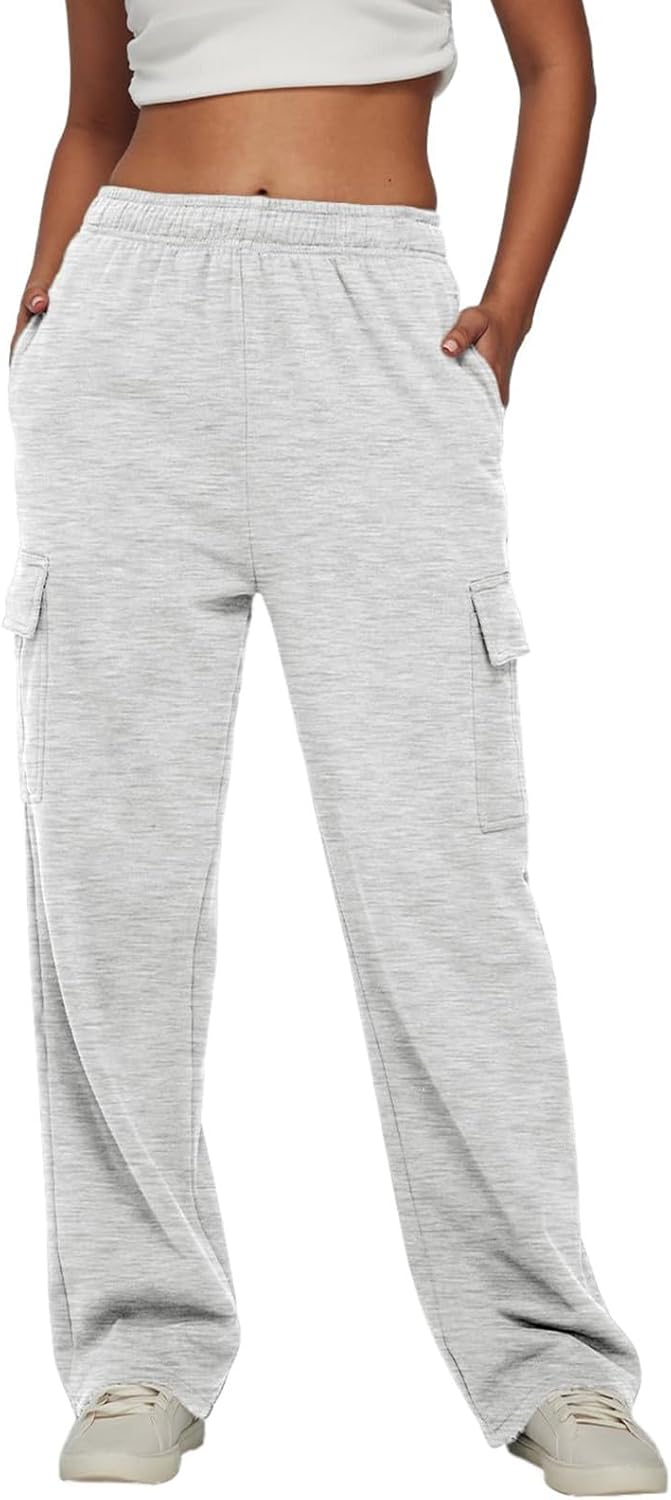 Midelxp Womens Cargo Joggers