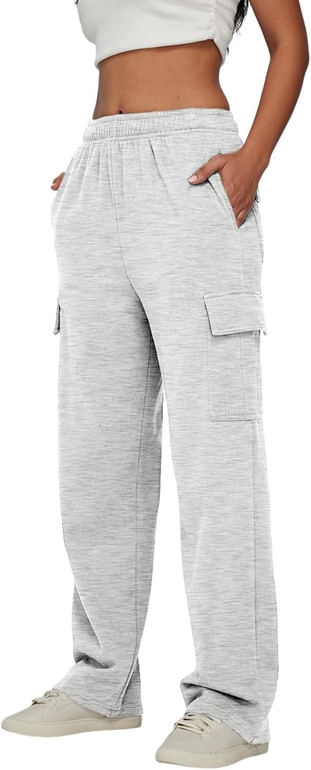 Midelxp Womens Cargo Joggers