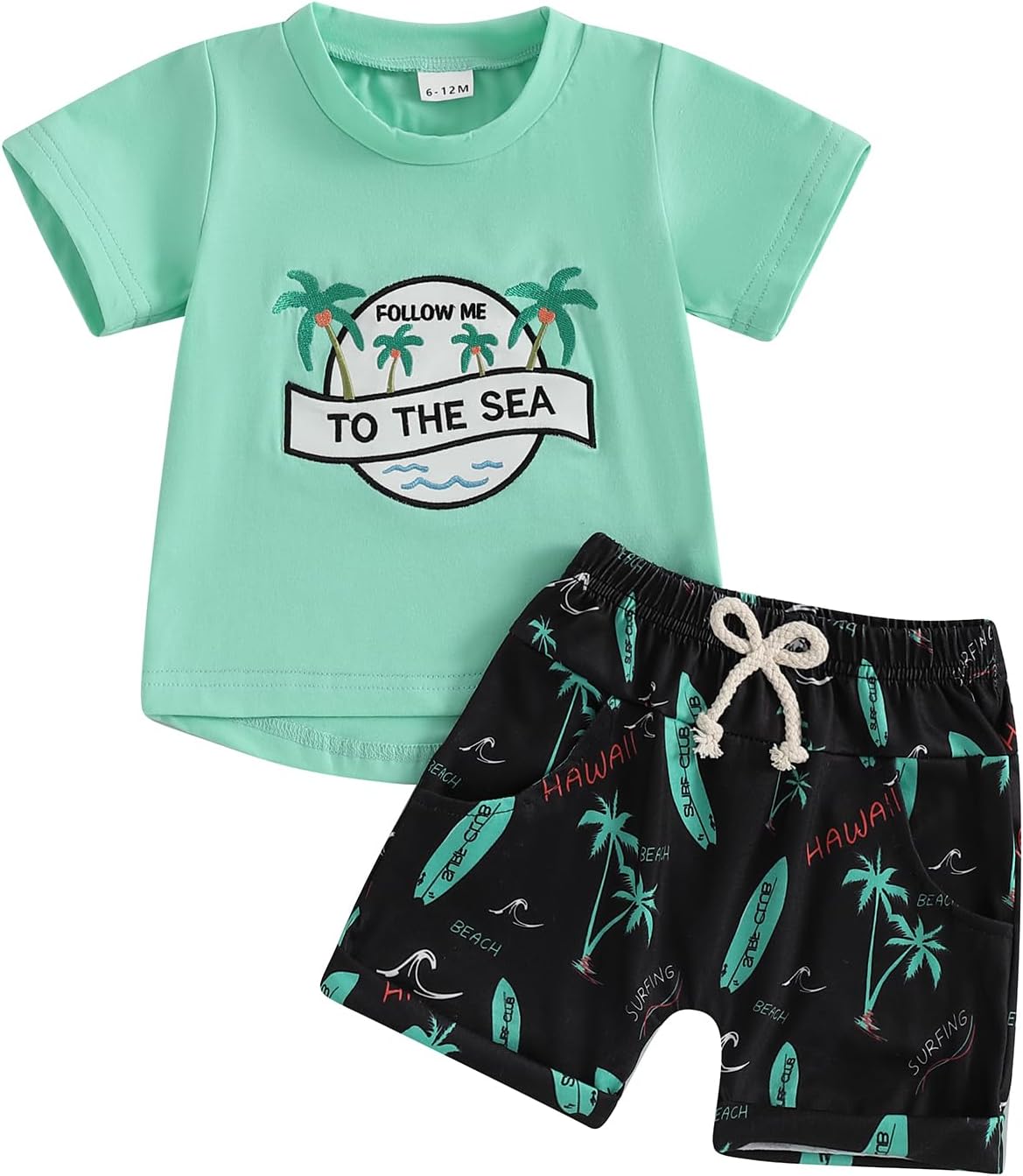 UVB Shield Toddler Boy Short Set