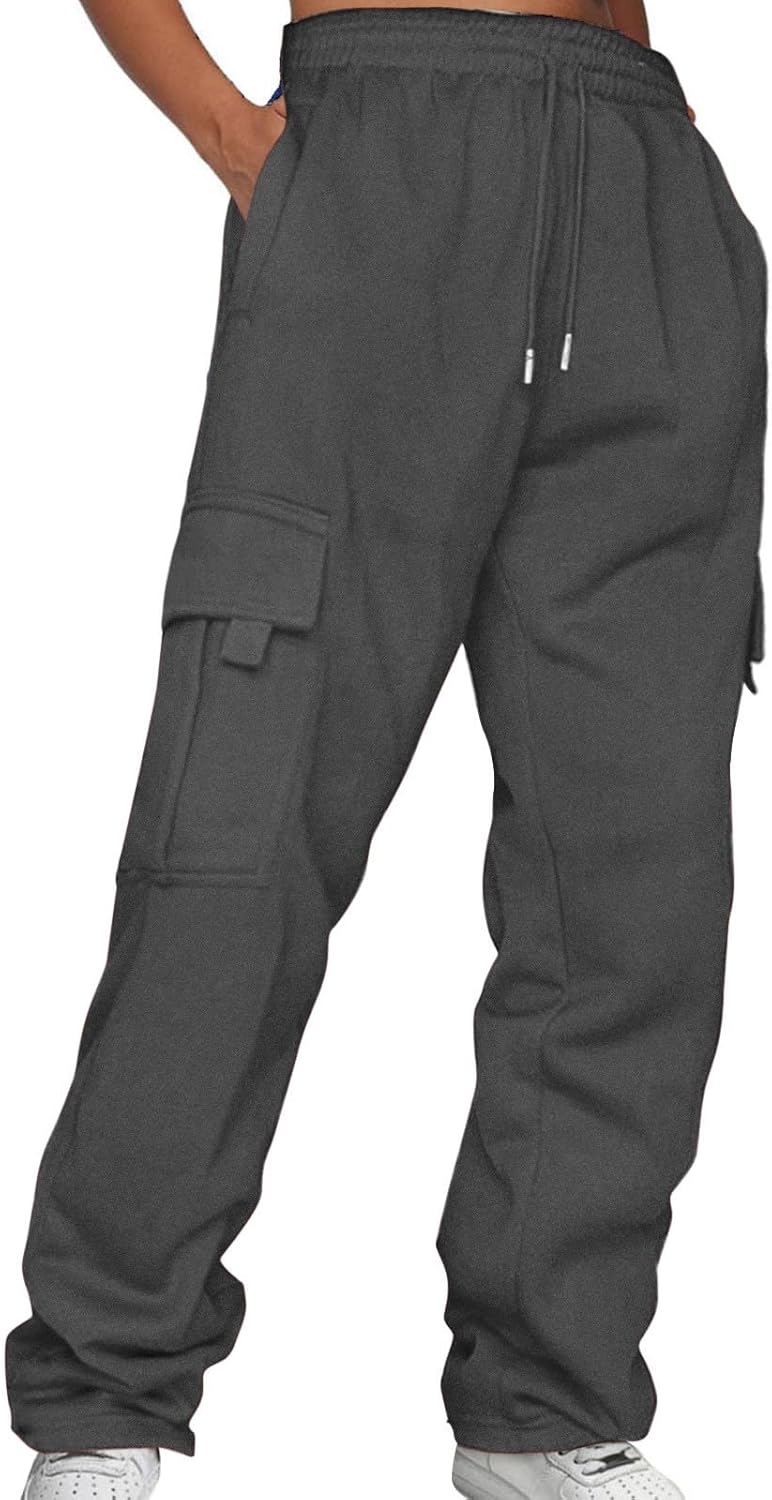 Breathable Colorblocking Womens Casual Sweatpants
