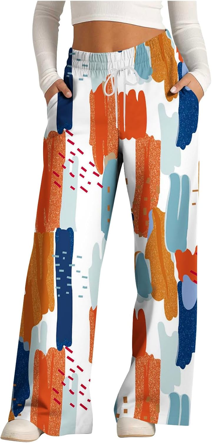 Trendy Wide-Leg Sweatpants for Women