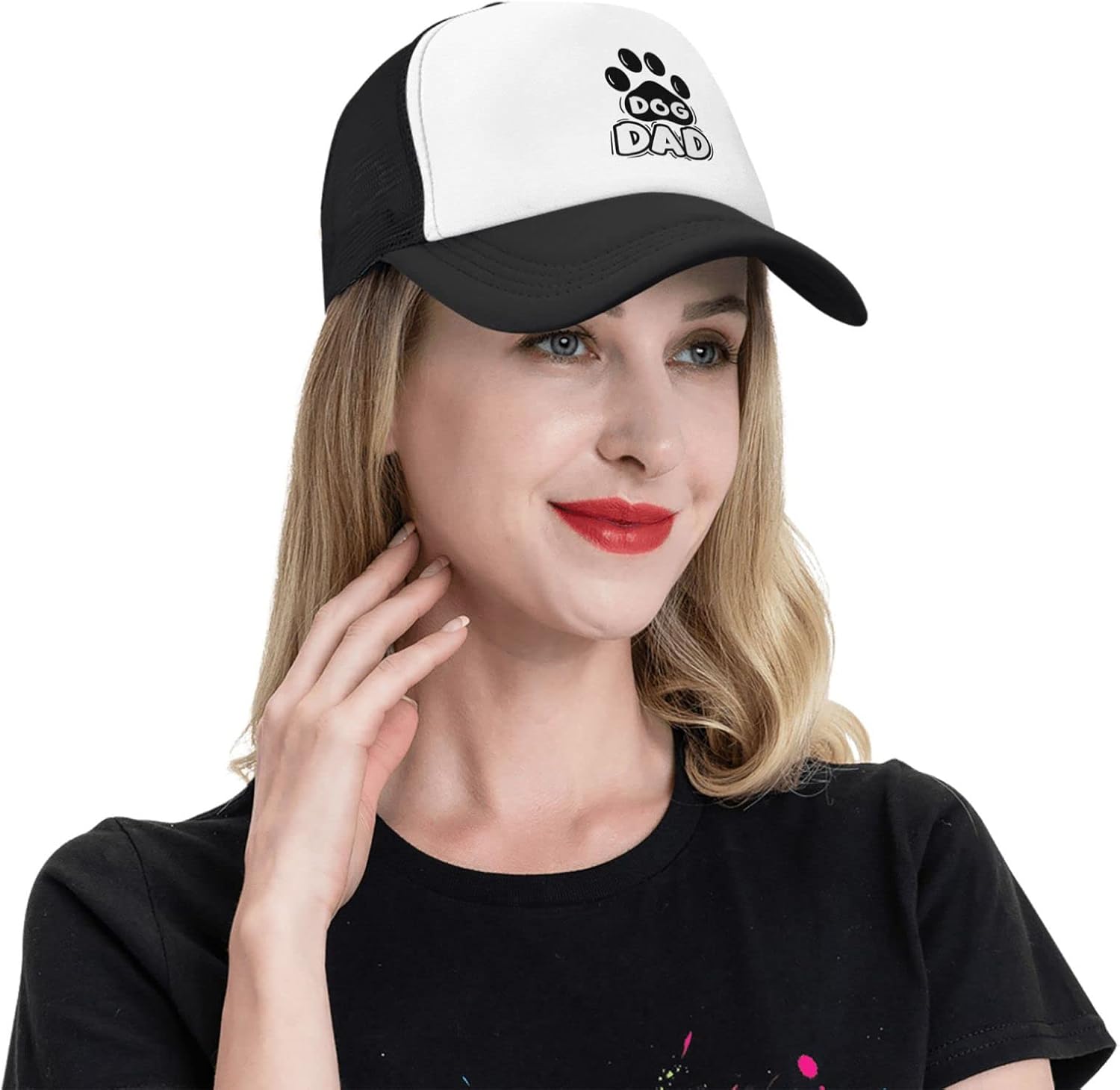 Funny Dog Dad Baseball Cap Adjustable for Men Women
