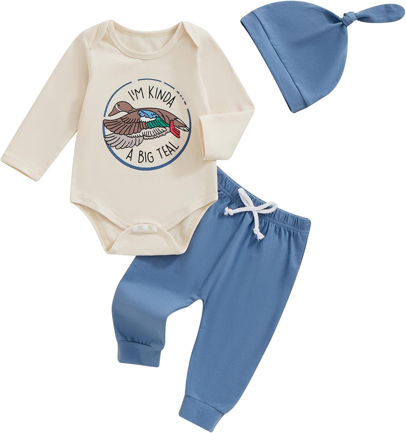 Fall Hunt Collection Premium Newborn Boudu_ Set for Boys