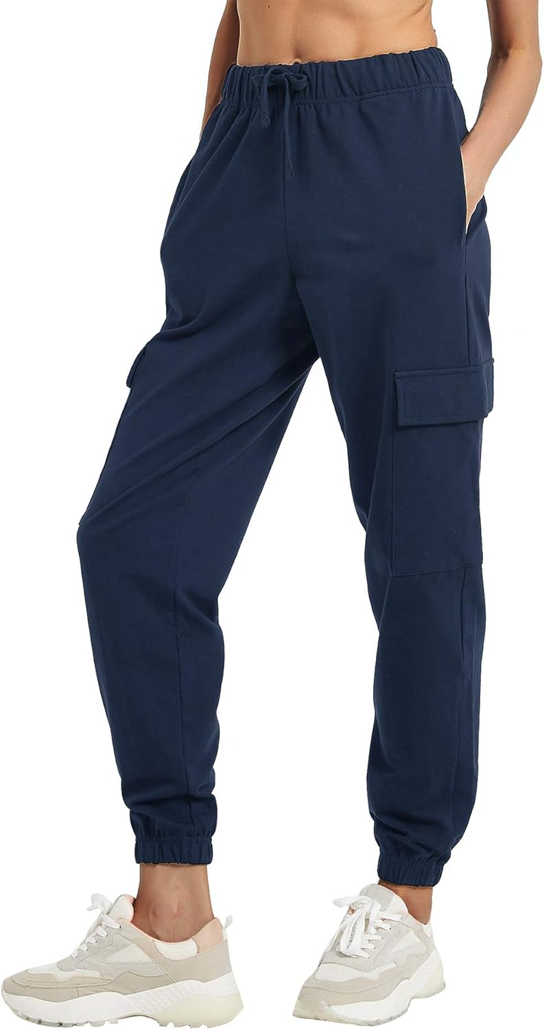 PULI Womens Cargo JoggerPants