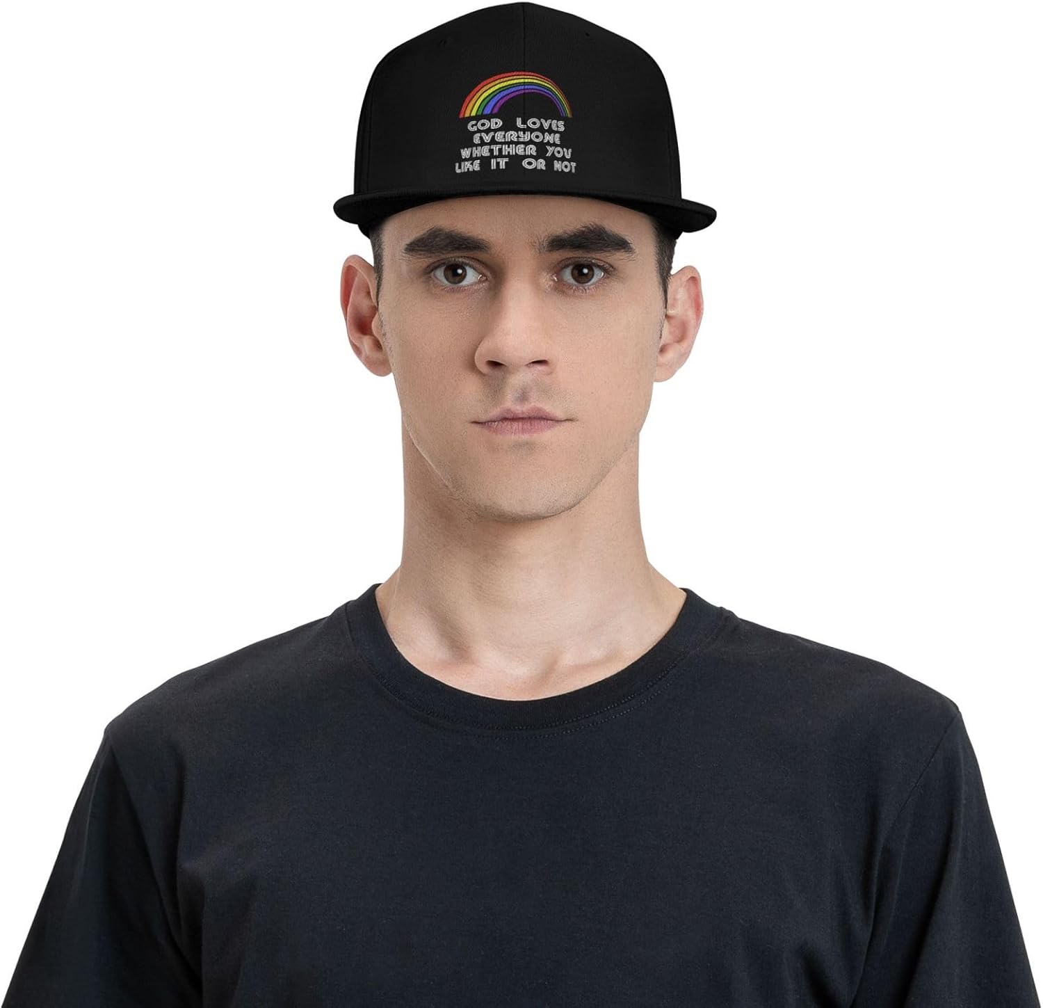 God Loves Everyone LGBT-Free Adjustable Baseball Cap