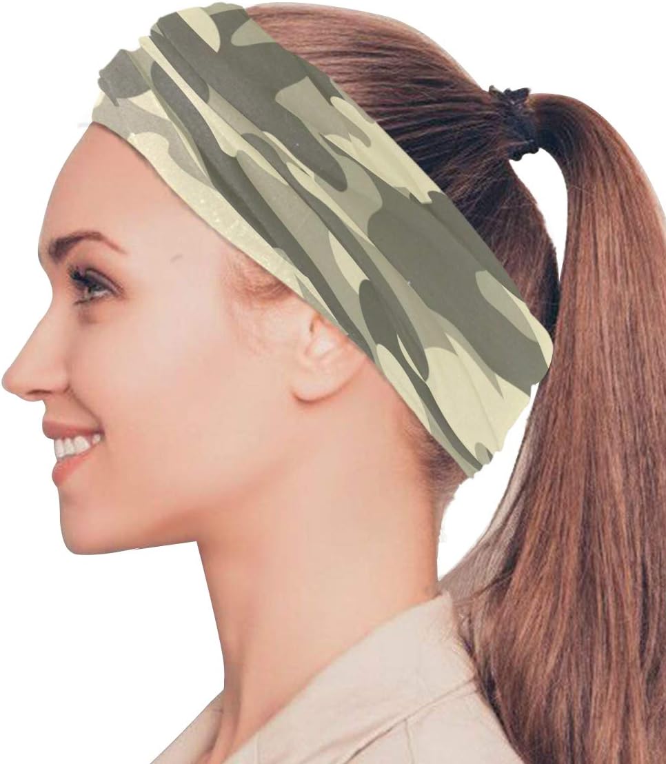 My Little Nest Unisex Camouflage Face Cover Balaclava Headband