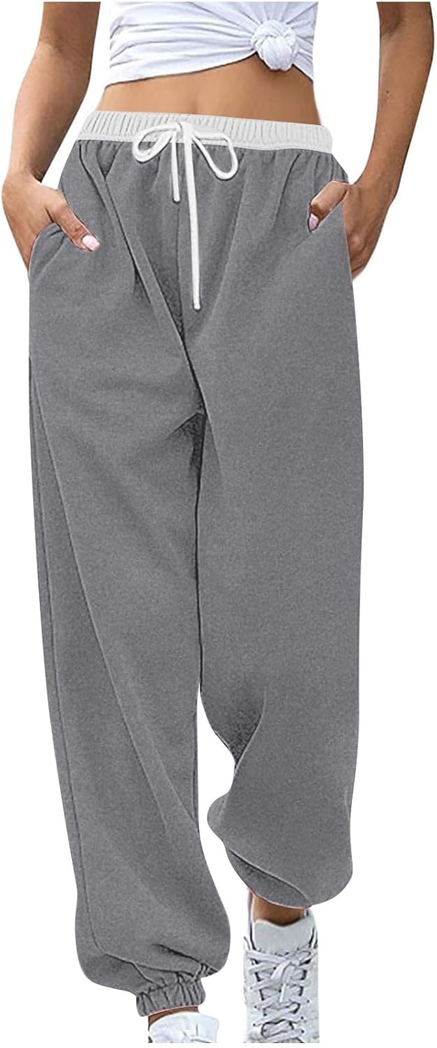 Casual High Waist Sweatpants Women Gymnastics Joggers Trendy and Comfortable Qgaomye