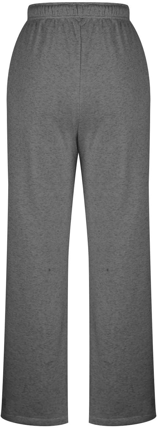 Comfortable Wide-Leg Preppy Sweatpants for Women