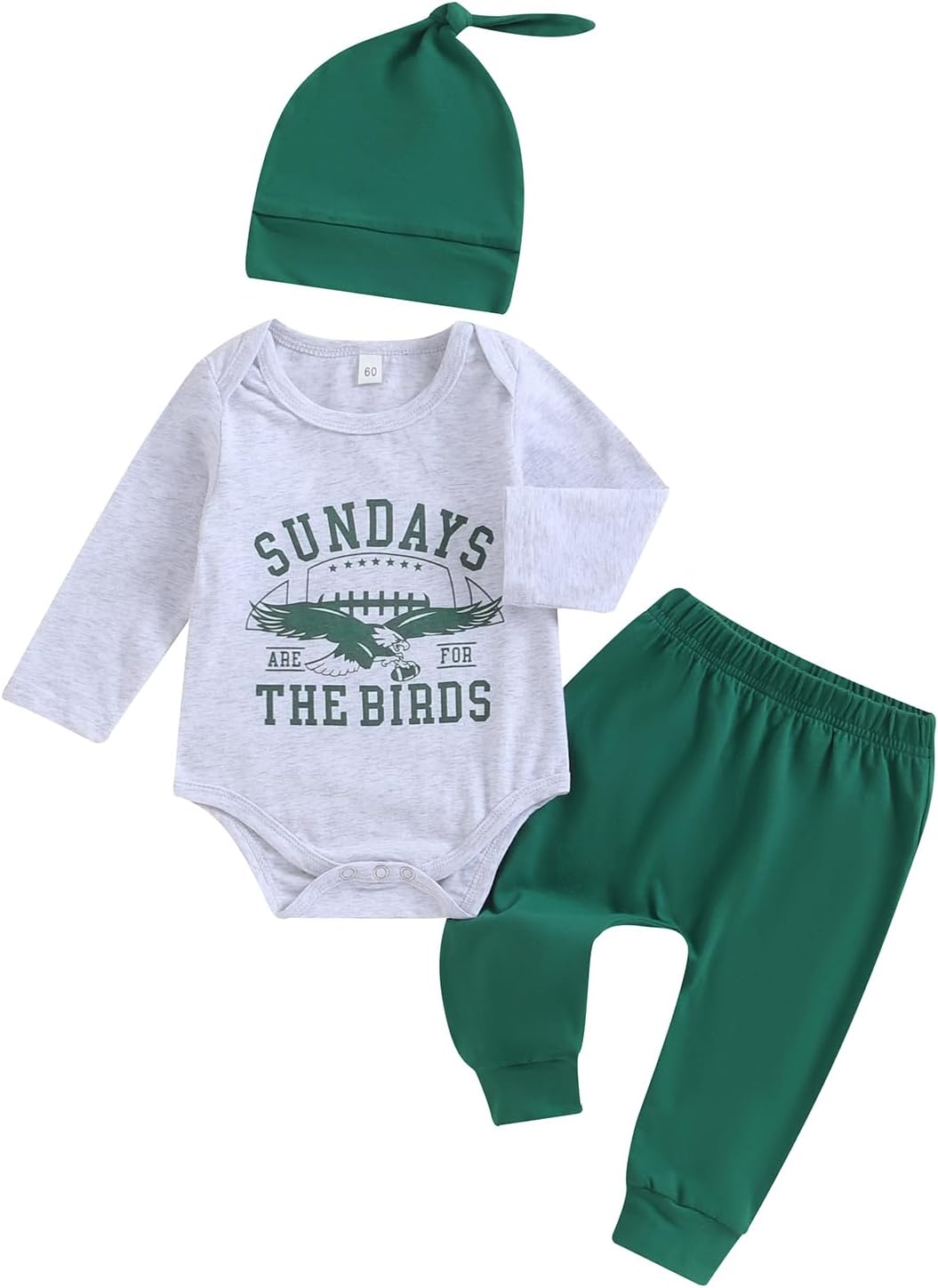 Newborn Boy Football Outfit Set