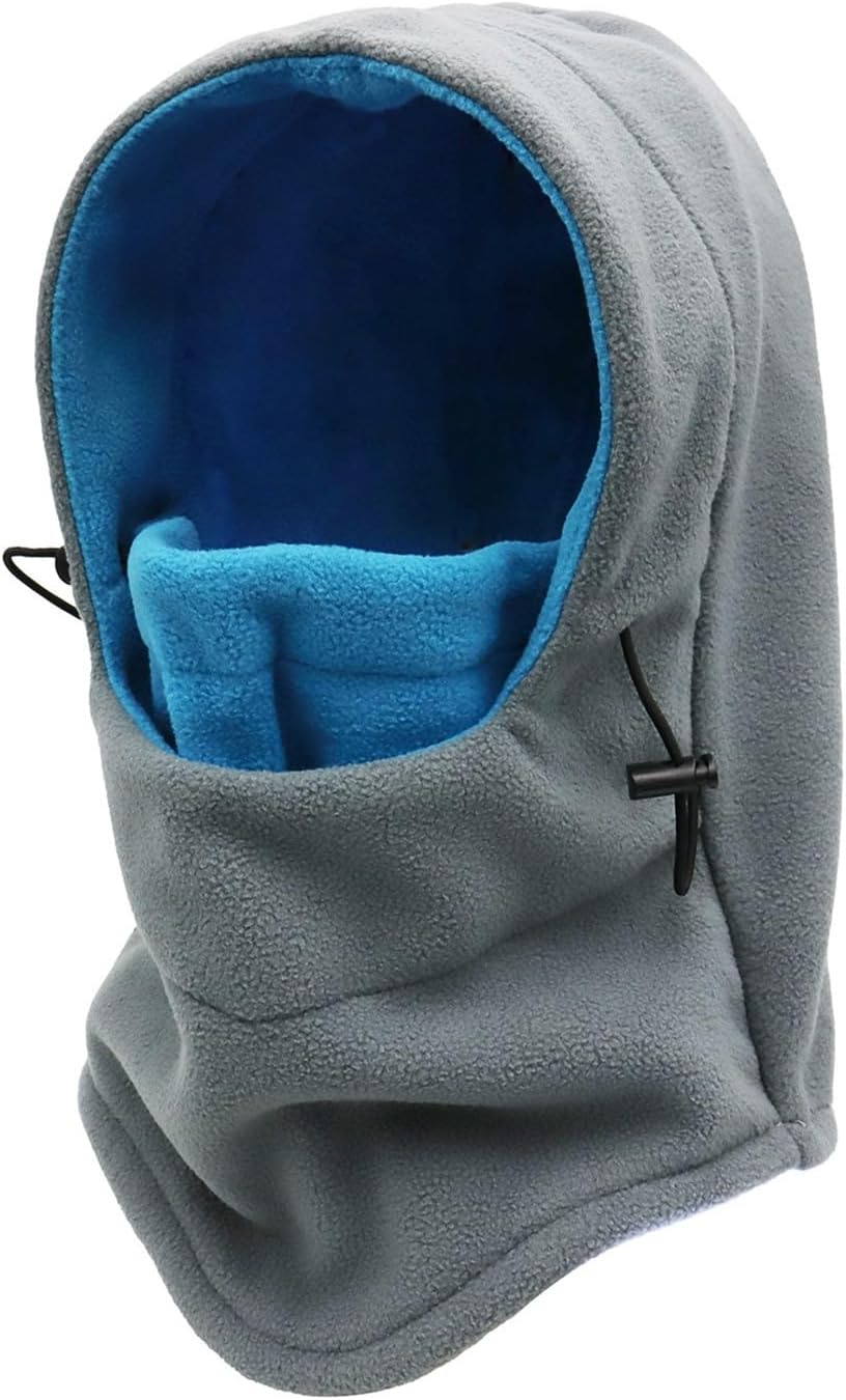 Warm Ski Mask and Thermal Hood for Women and Men