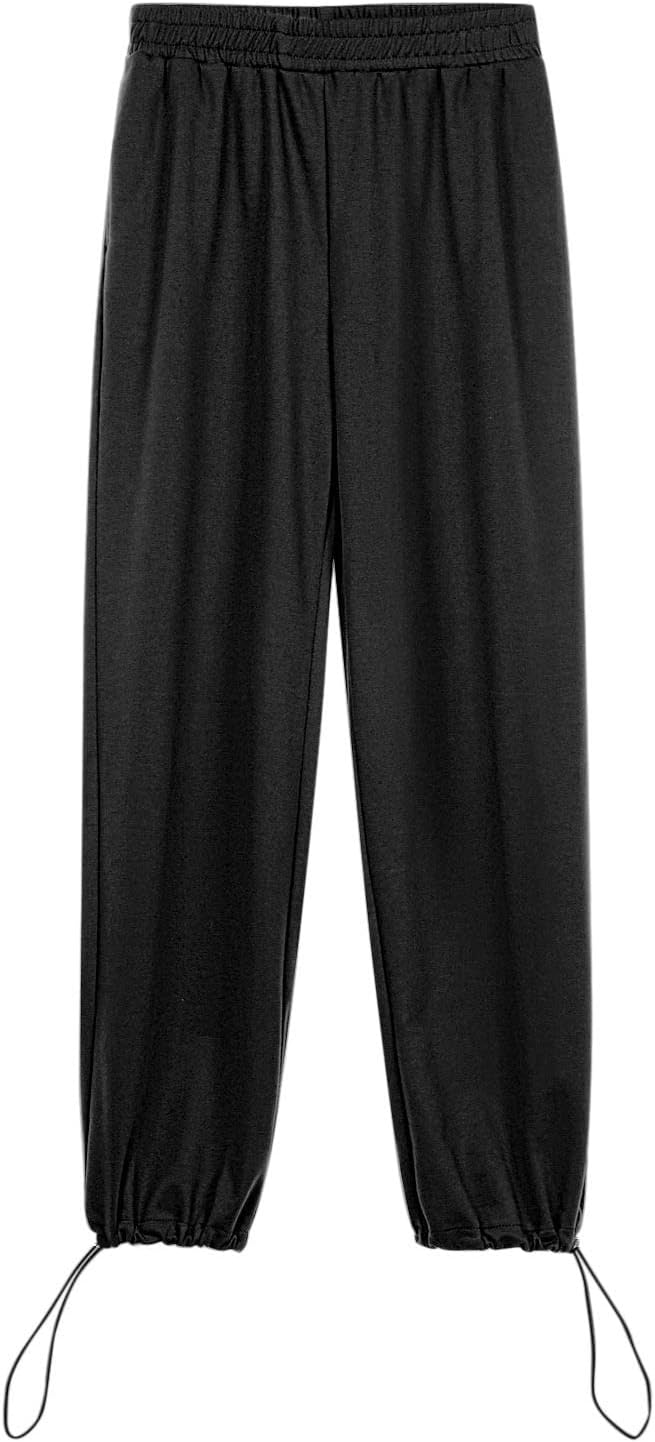 High-Waisted Pockets Athletic Joggers for Women