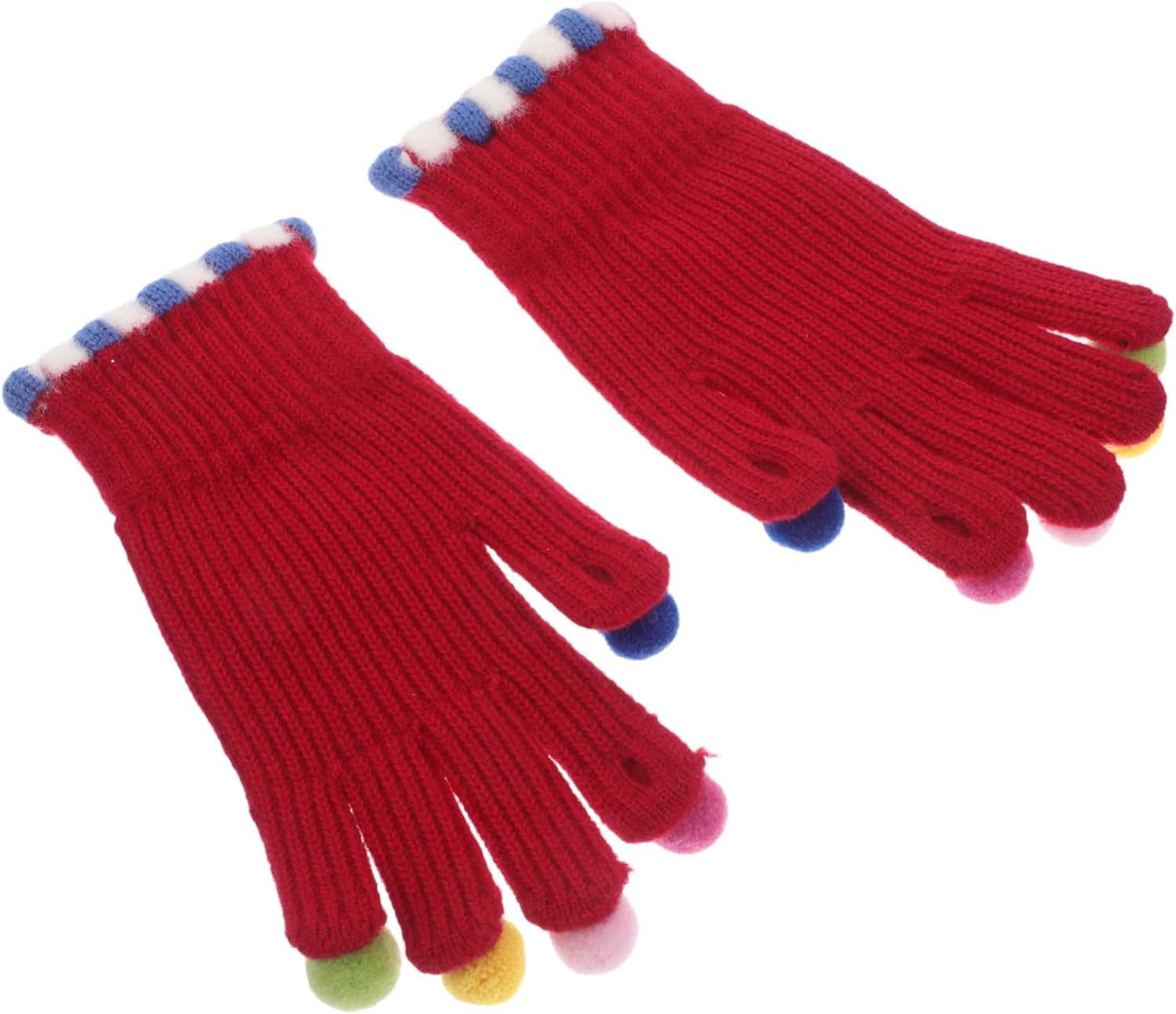 SOIMISS Cute Boys Girls Winter gloves Touchscreen mitten cover