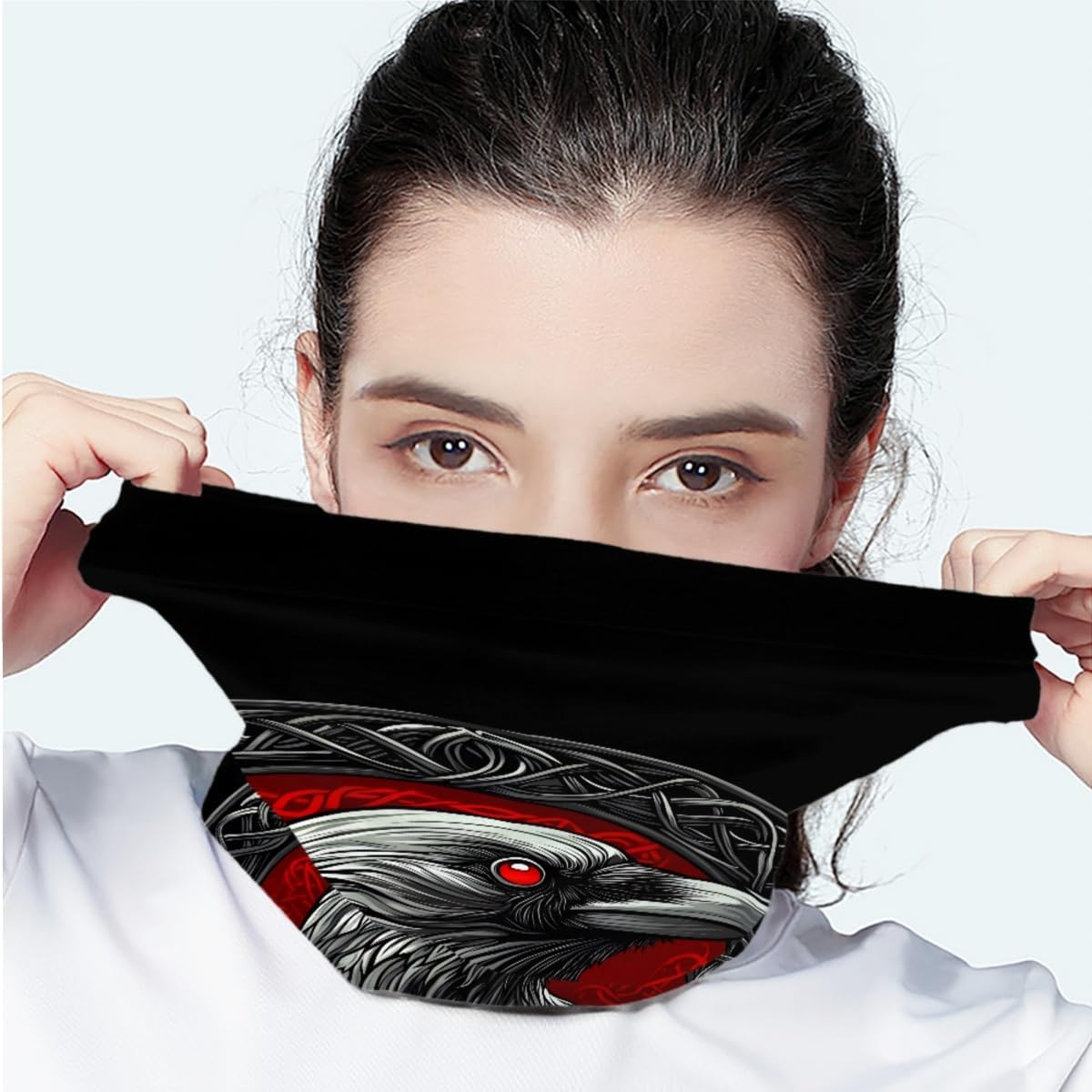 ENLACHIC 3D Viking Totem Balaclava Bandana