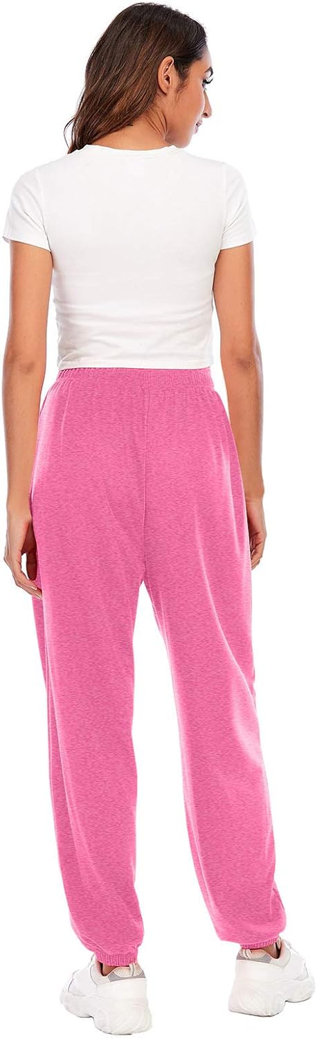 sdbrld Women Sweatpants Y2K Style High Waist Joggers