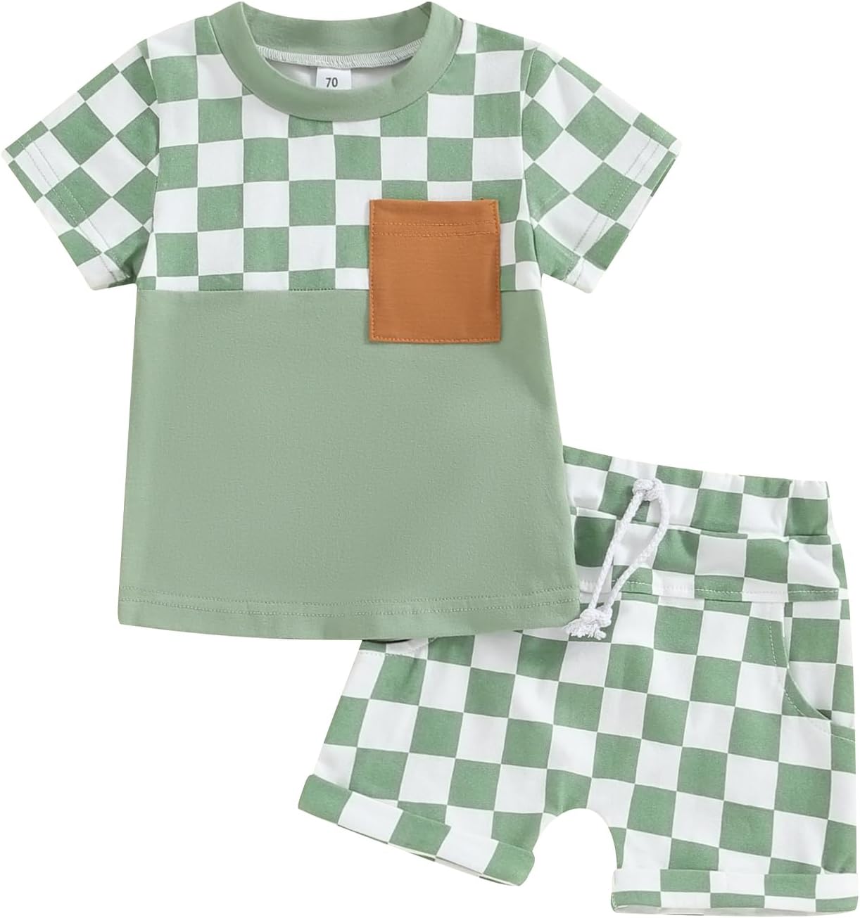 Engofs Summer Boys T-Shirt and Shorts Set