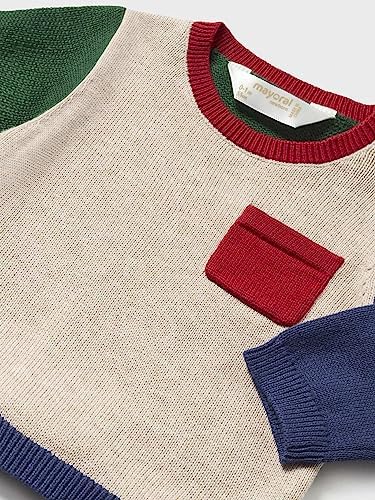 Mayoral Jersey and Long Trousers Set for Baby Boys Pine