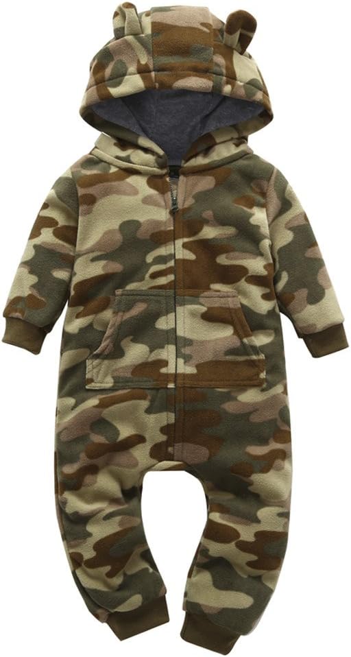 Stylish Camouflage Baby Sets 0-3Y