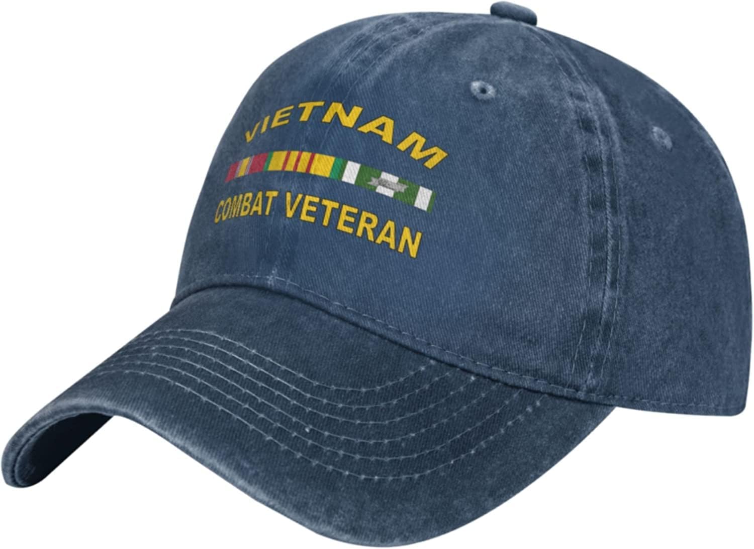 Navy Blue Adjustable Baseball Cap for Veterans Accessories