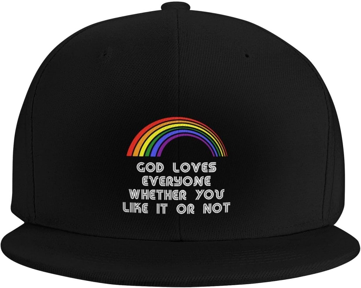 God Loves Everyone LGBT-Free Adjustable Baseball Cap