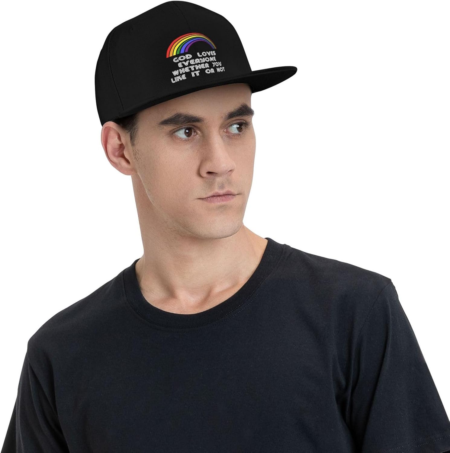 God Loves Everyone LGBT-Free Adjustable Baseball Cap