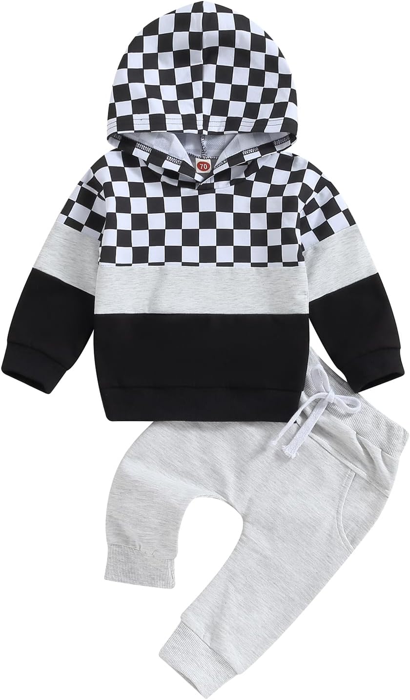 Trendy 2PK Toddler Boys Outfit - Fall Unique Design