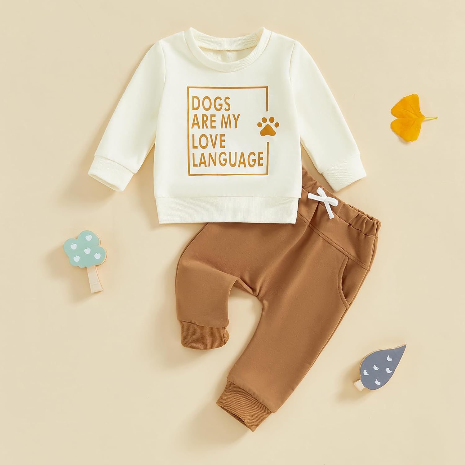 Socutebabe Toddler Boy Fall Winter Adventure Set