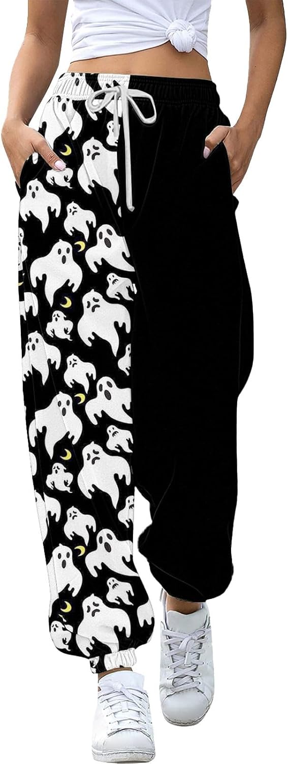 Cute Halloween Pajama Sweatpants for Women