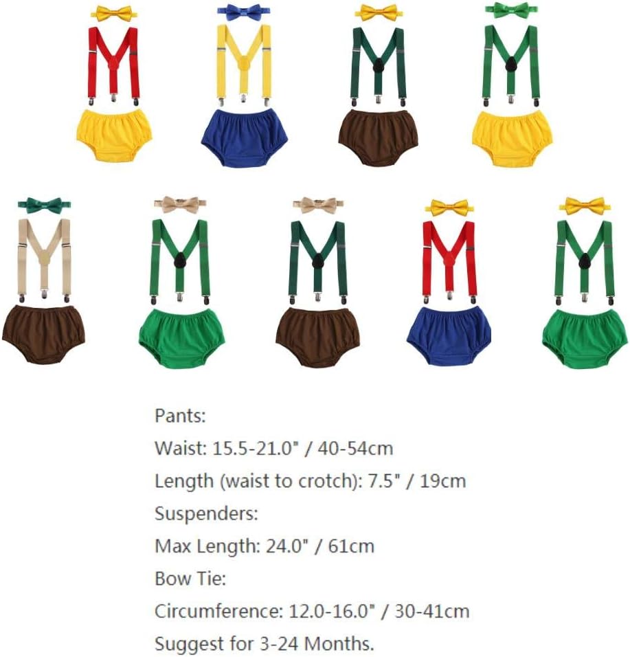 Triple Piece Cake Smash Outfit First Birthday Gentle Comfortable Unforgettable Moments