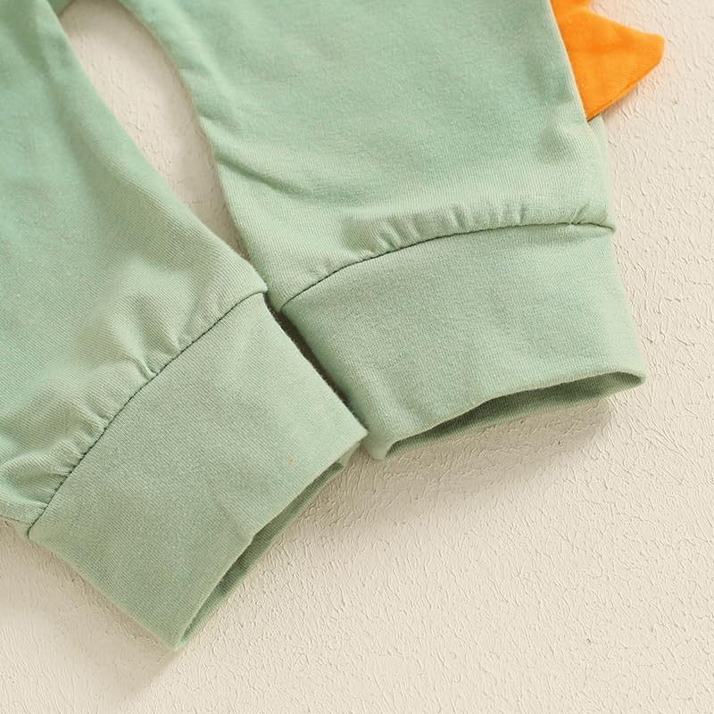 Newborn Boys clothing Set Dinosaur Horn Romper Pants Hat