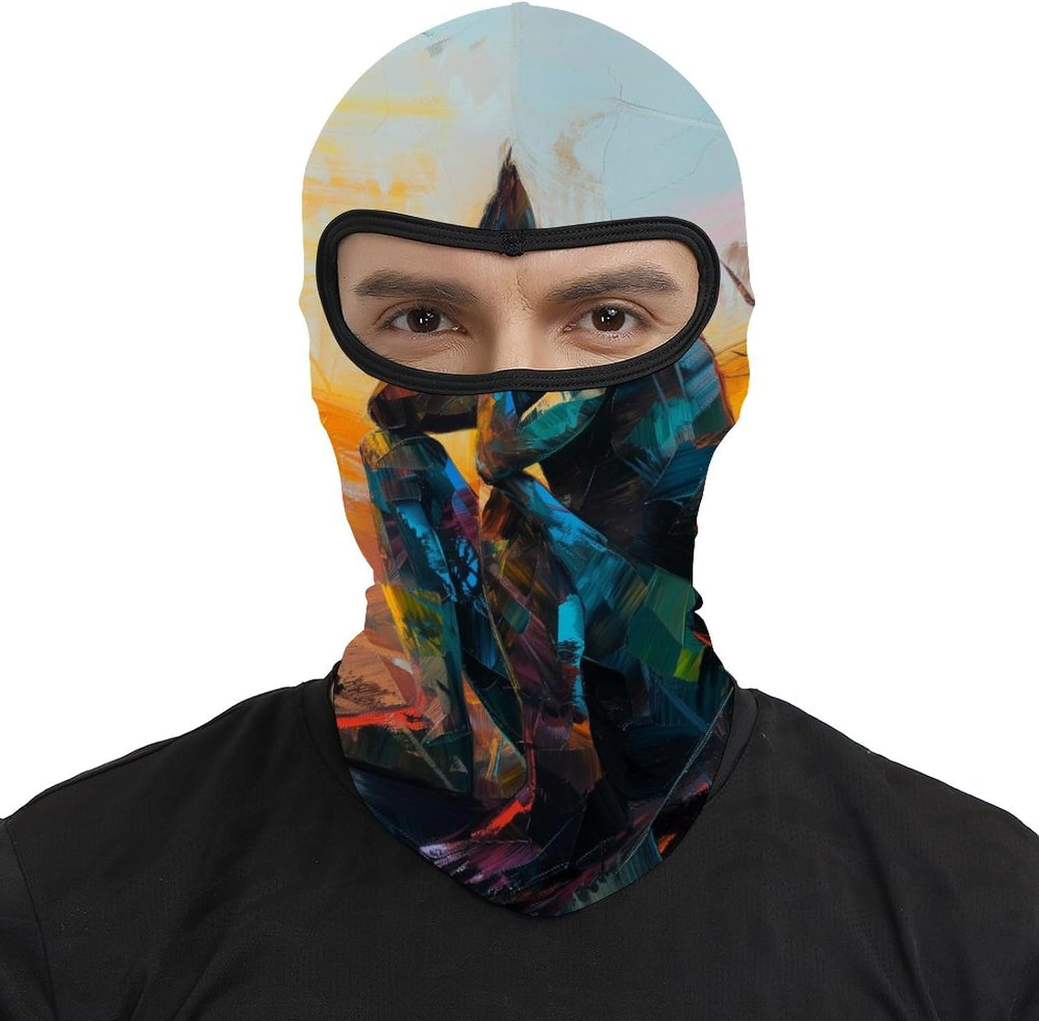 Beautiful Agony Boy Ski Mask for Outdoor Protection