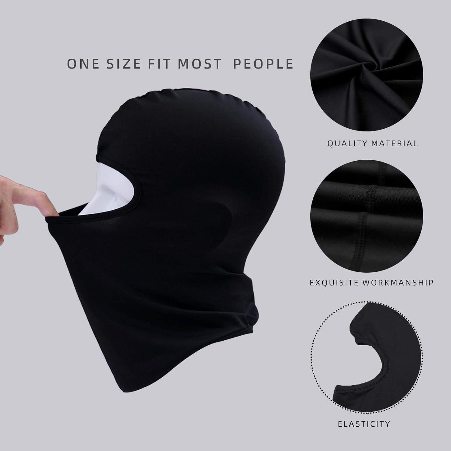Safe Wind UV-Blocking Balaclava Mask for Men Women