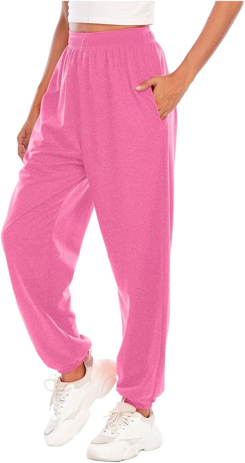 sdbrld Women Sweatpants Y2K Style High Waist Joggers