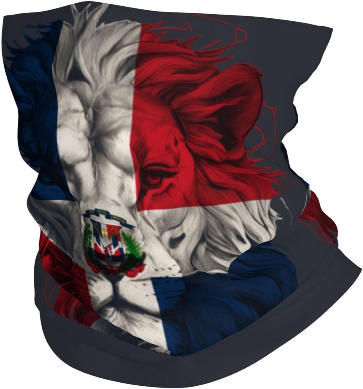 Dominican Lion Flag BandanaMask