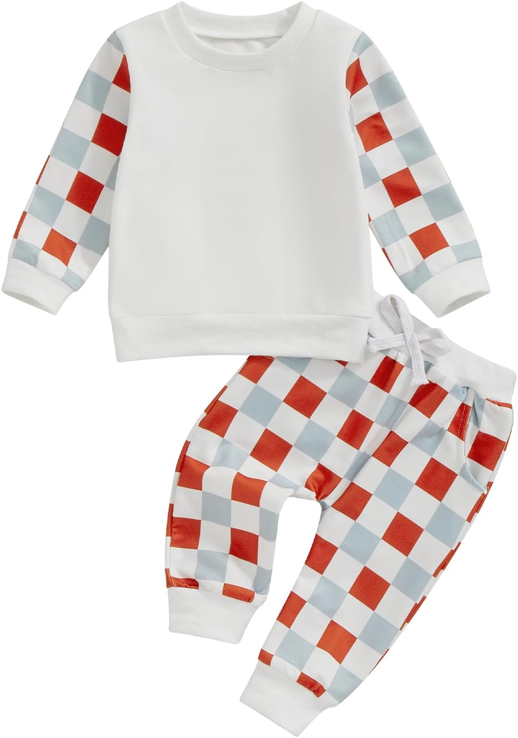 Citgeett Baby Boys Fall Winter Sweatsuit Set