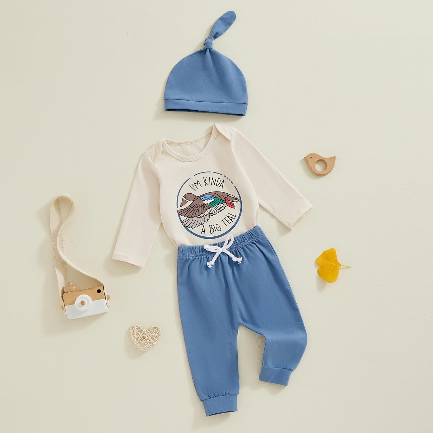 Fall Hunt Collection Premium Newborn Boudu_ Set for Boys