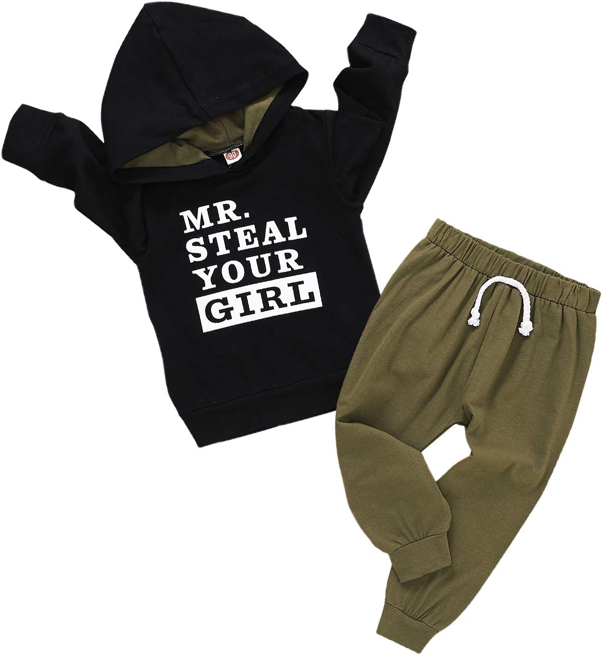 ZOEREA Toddler Boys 2-Piece Fashion Set