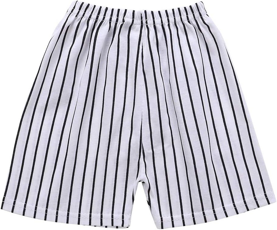 Cartoon Animal Printed Kids Summer Outfit