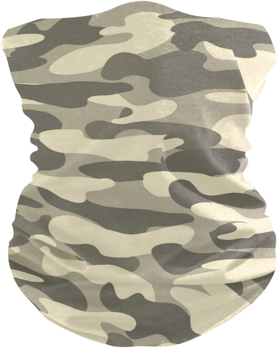 My Little Nest Unisex Camouflage Face Cover Balaclava Headband