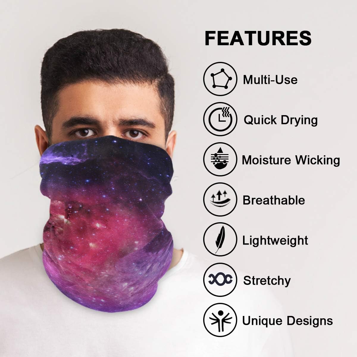 My Little Nest UV-Protective Balaclava Scarf for MenWomen