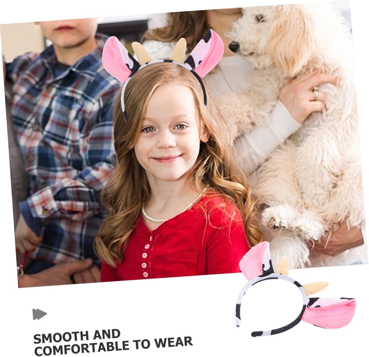 Cow Cool Headband Set