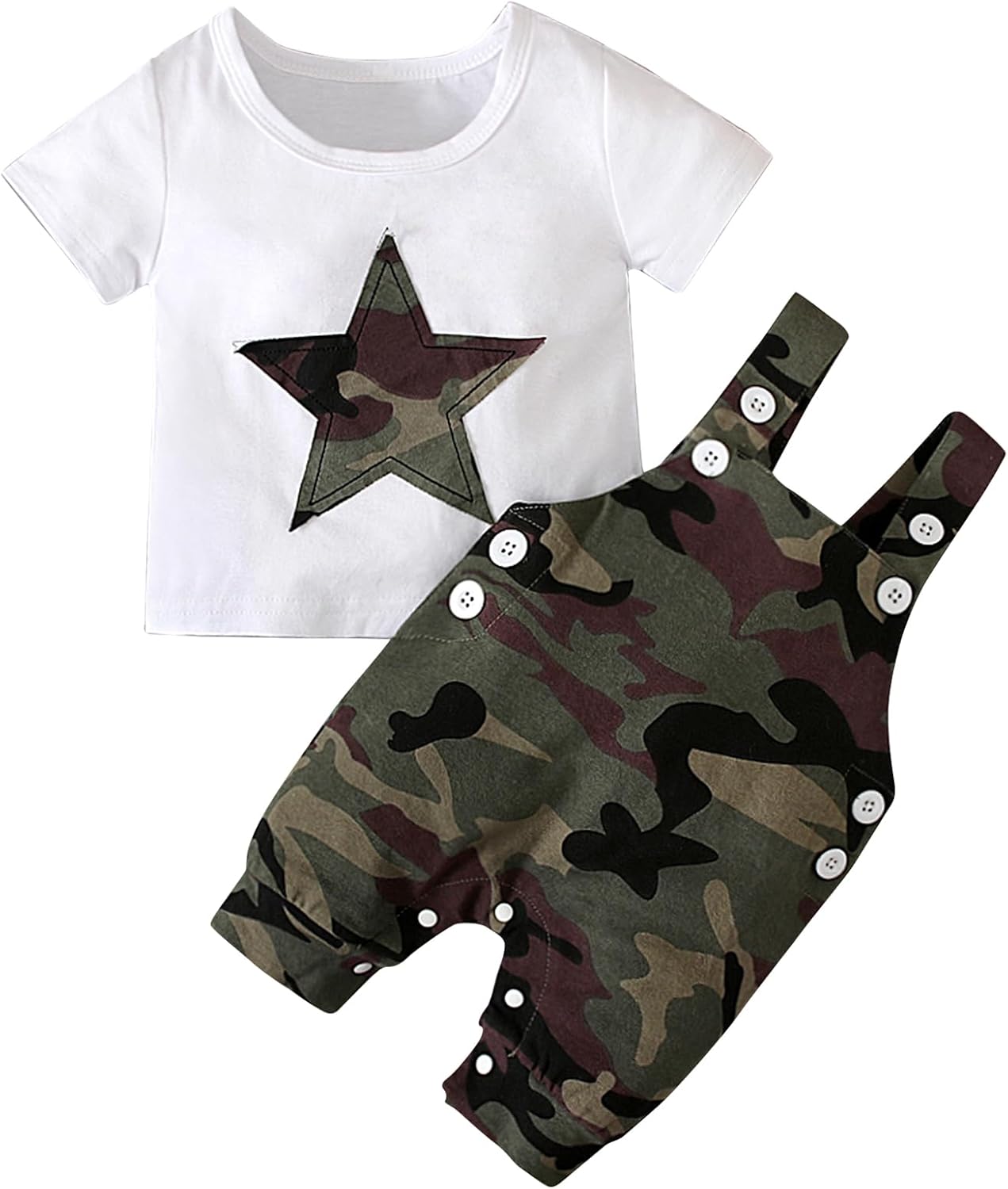 Kimoda Baby Boys Clothes Set Summer Newborn Shorts Outfits 2pcs Perfect