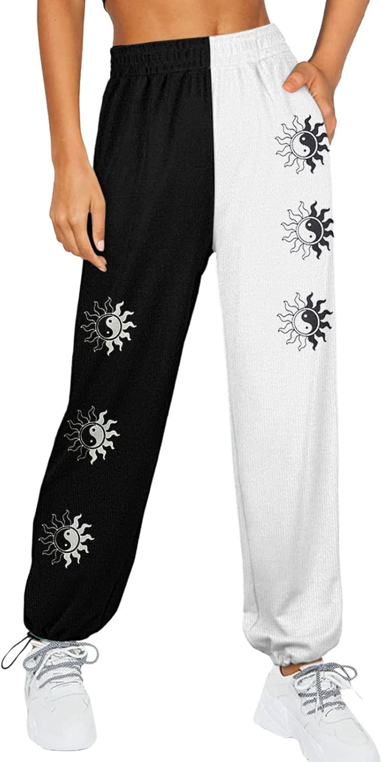 SDBRLD Womens Open-Top Christmas Sweatpants