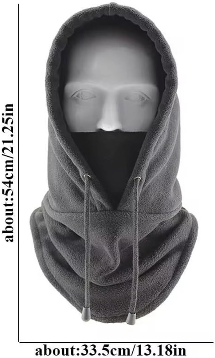 Mangroo Fleece Balaclava with Neck Gaiter Winter Warm Windproof Hood Hat