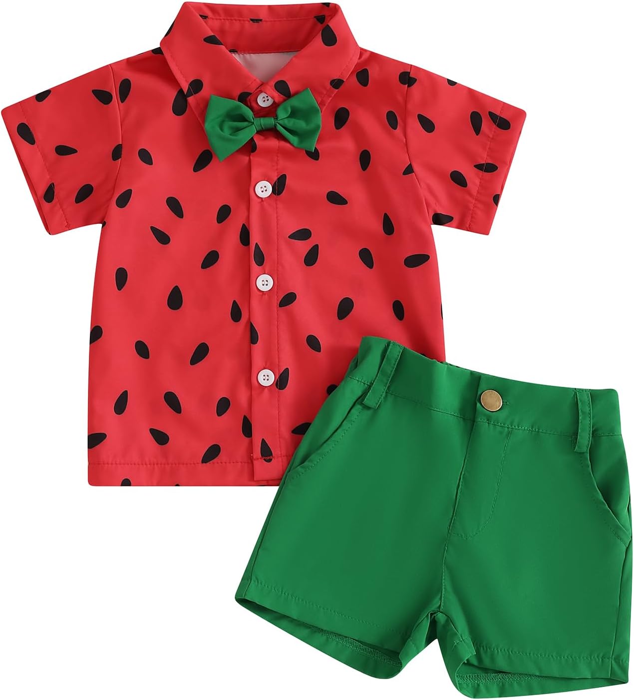 Motlapol Toddler Watermelon Outfit Set
