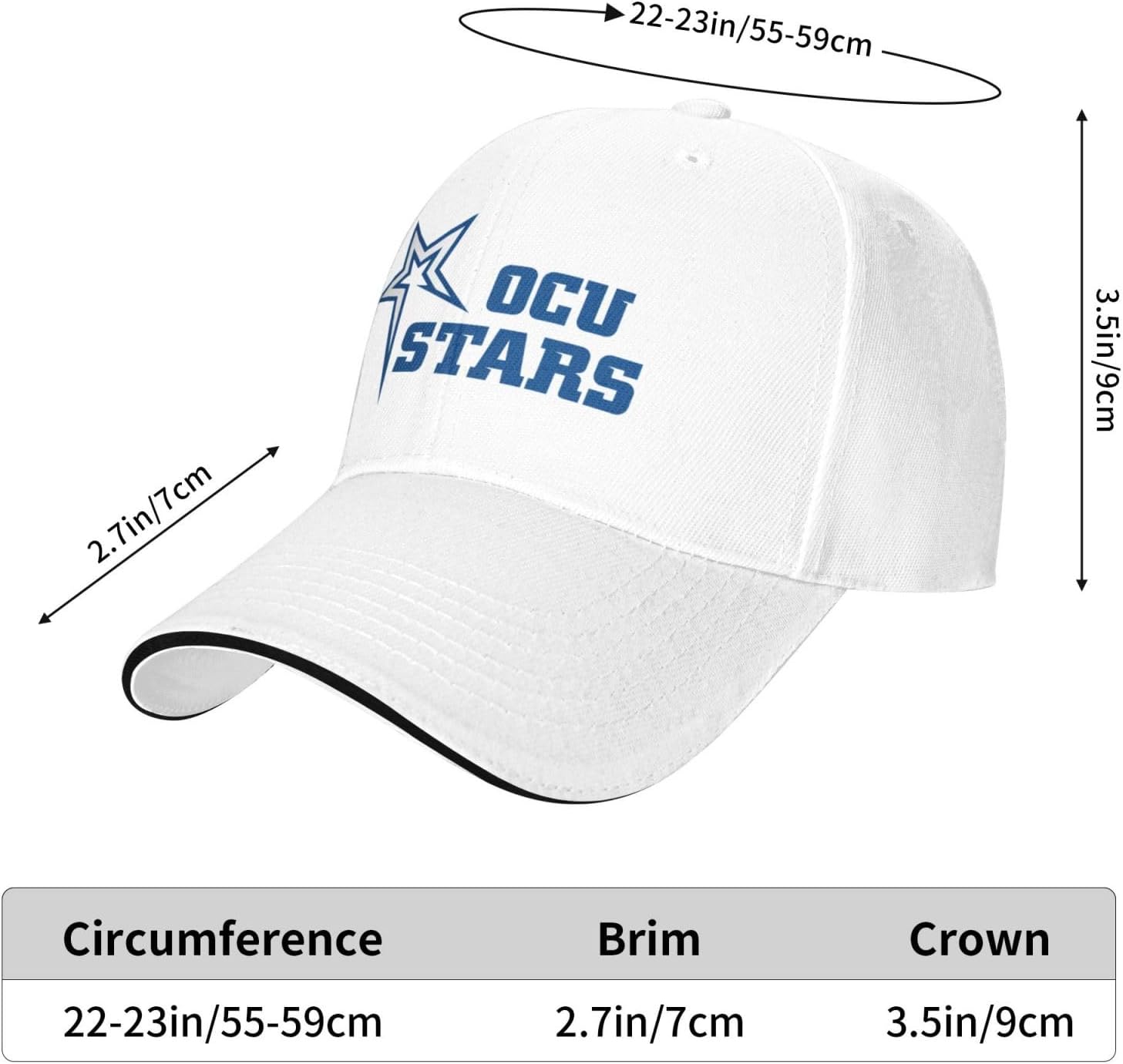 Oklahoma City University Logos Baseball Cap