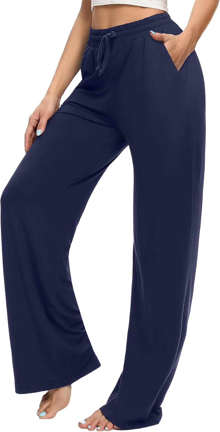 OLIKEME Womens Advanced Wide Leg Workout Pants